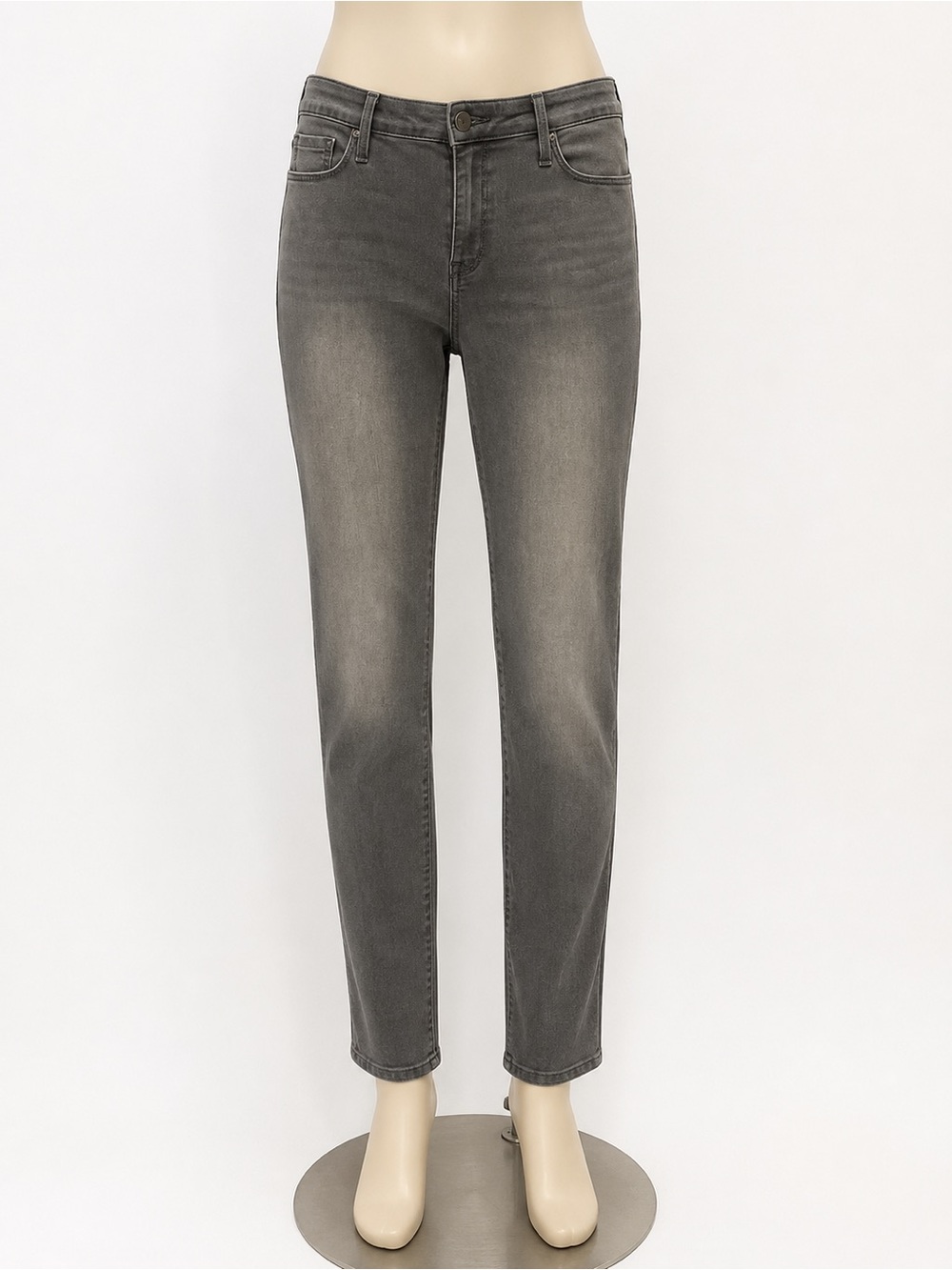 Athena Gray Skinny Jeans - Stretch Slim Fit